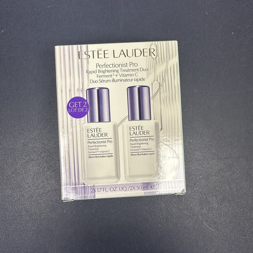 New Estee Lauder Perfectionist Pro Duo Rapid Brightening Treatment 2x1.7fl.oz